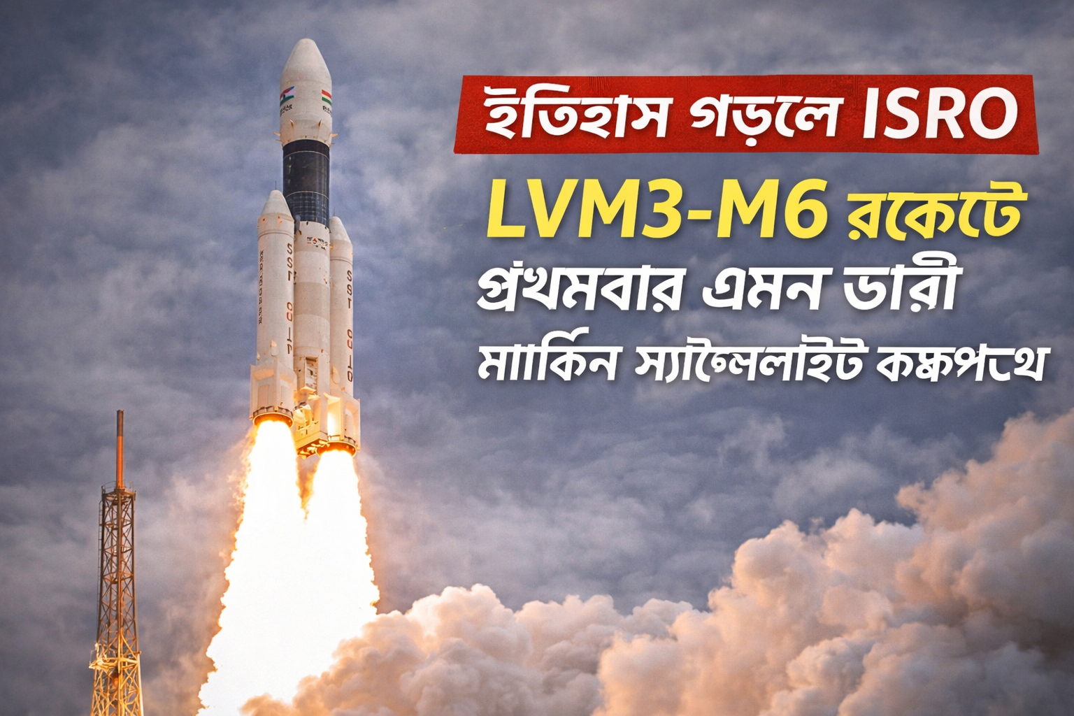 ISRO LVM3-M6